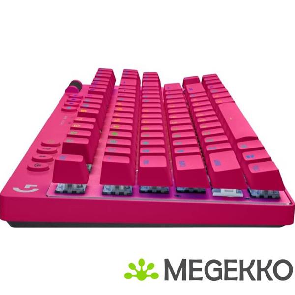 Grote foto logitech g pro x tkl magenta draadloos gaming toetsenbord computers en software toetsenborden