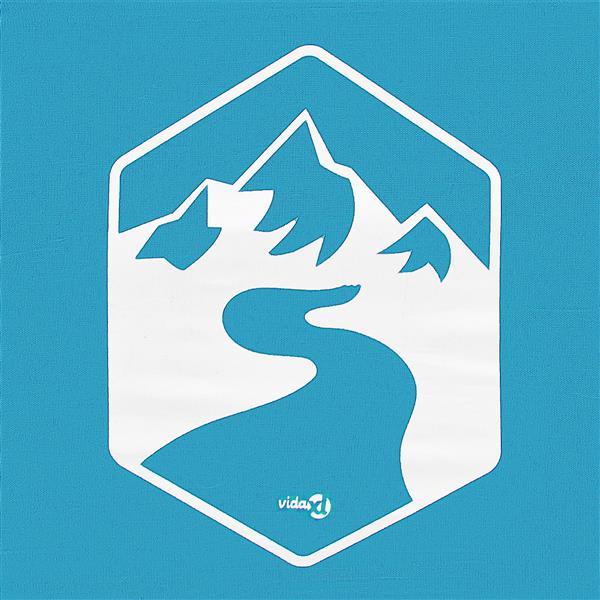 Grote foto vidaxl pop up luifel tent blauw 300 x 300 cm stof tuin en terras overige tuin en terras