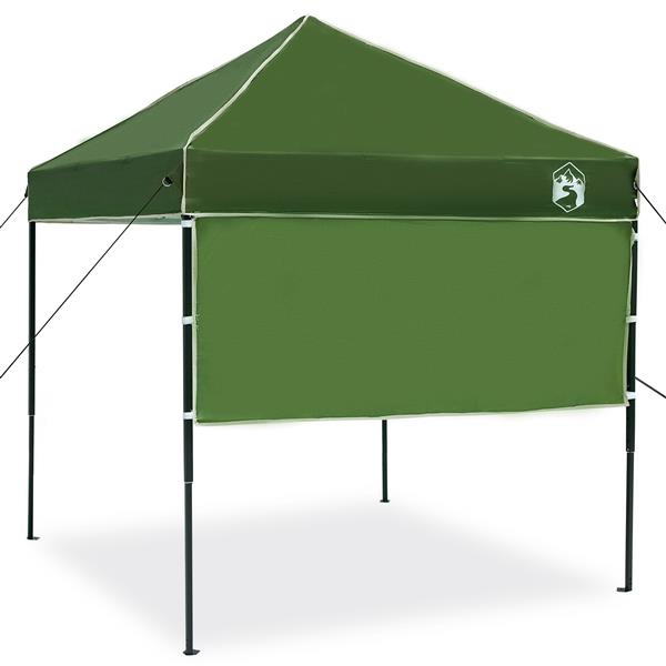 Grote foto vidaxl pop up luifel tent groen 200 x 200 cm stof tuin en terras overige tuin en terras