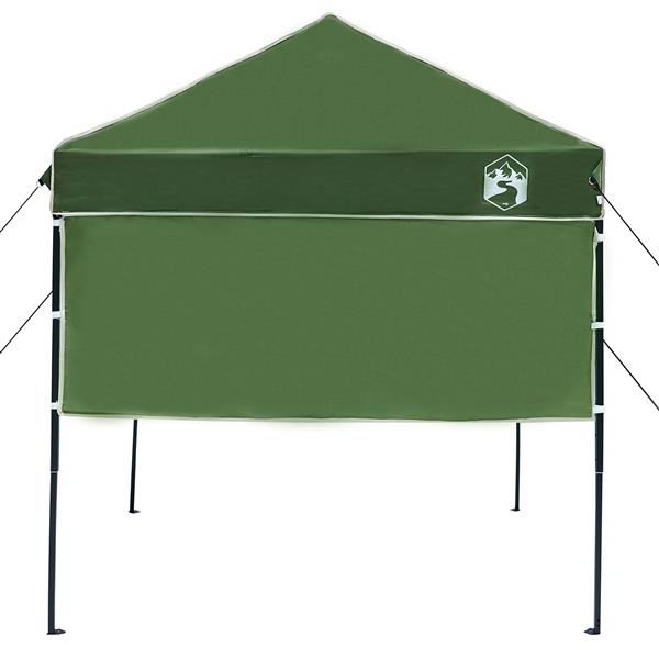 Grote foto vidaxl pop up luifel tent groen 200 x 200 cm stof tuin en terras overige tuin en terras
