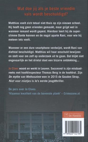 Grote foto niet voor mietjes niet voor mietjes 1 boeken jeugd 13 jaar en ouder