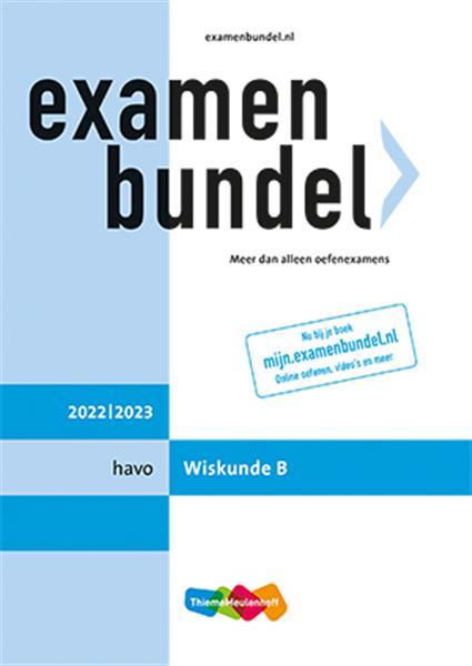 Grote foto examenbundel havo wiskunde b 2022 2023 boeken overige boeken