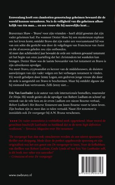 Grote foto het testament boeken thrillers