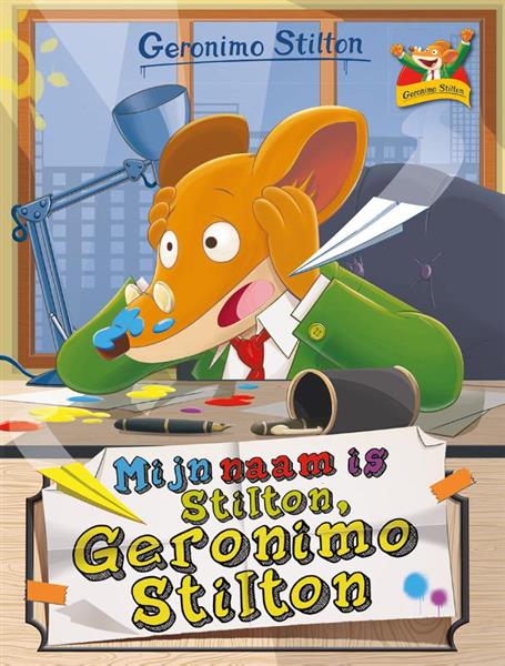 Grote foto mijn naam is stilton geronimo stilton geronimo stilton 1 boeken jeugd 13 jaar en ouder