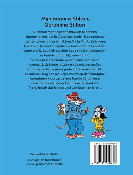 Grote foto mijn naam is stilton geronimo stilton geronimo stilton 1 boeken jeugd 13 jaar en ouder