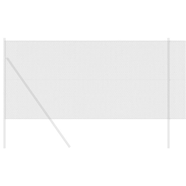 Grote foto vidaxl hexagon hek grijs 1 2 x 50 m pvc tuin en terras hekken en schuttingen