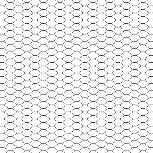 Grote foto vidaxl hexagon hek grijs 1.4 x 25 m staal tuin en terras hekken en schuttingen