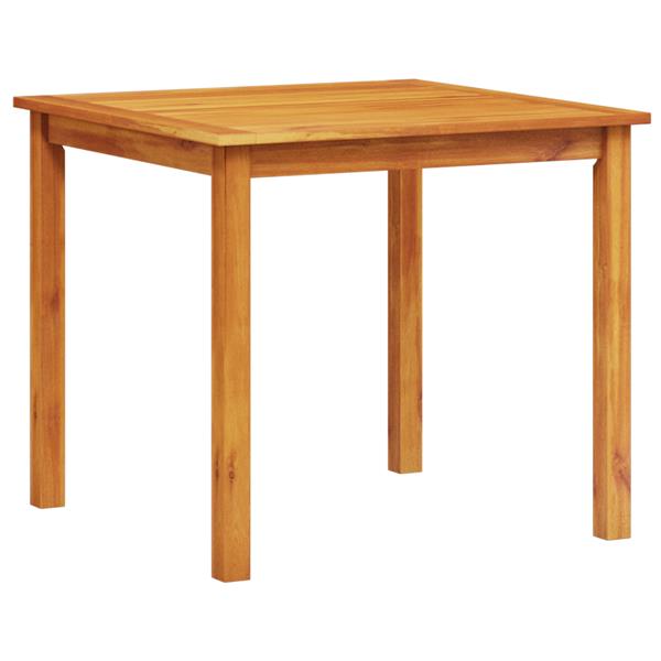 Grote foto vidaxl tuin eetset 3 pcs bruin massief acaciahout tuin en terras tuinmeubelen