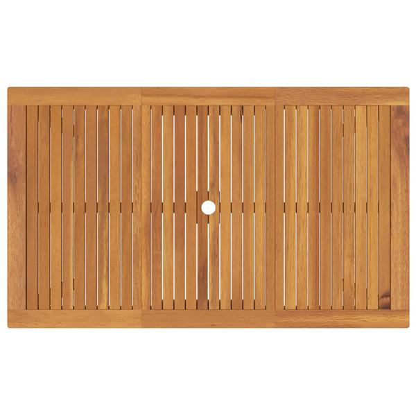 Grote foto vidaxl tuin eetset 5 pcs beige poly riet tuin en terras tuinmeubelen
