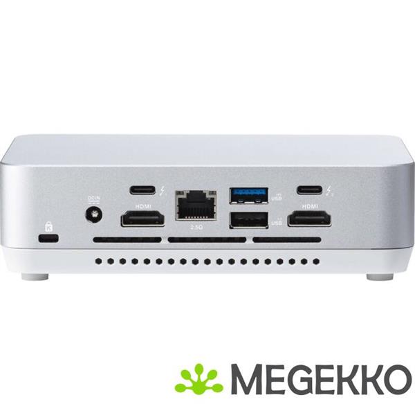Grote foto asus nuc 14 pro rnuc14rvsu900000i ucff zilver 185h computers en software overige computers en software