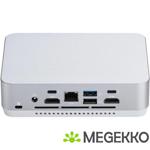 Grote foto asus nuc 14 pro rnuc14rvsu900000i ucff zilver 185h computers en software overige computers en software