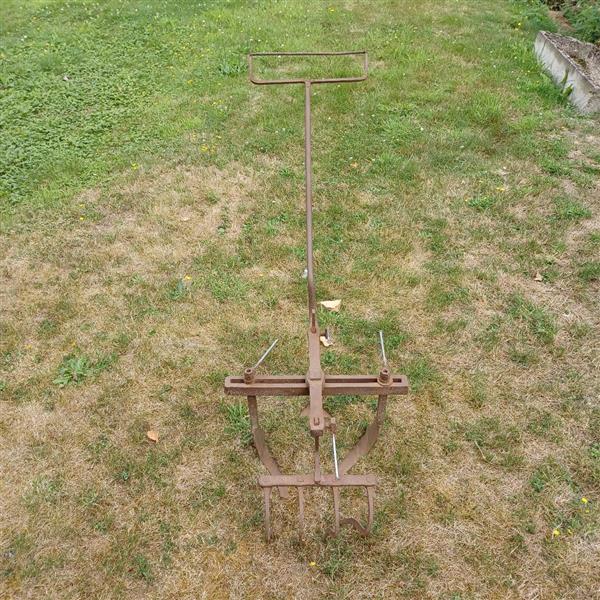 Grote foto handploeg tuin en terras tuingereedschap