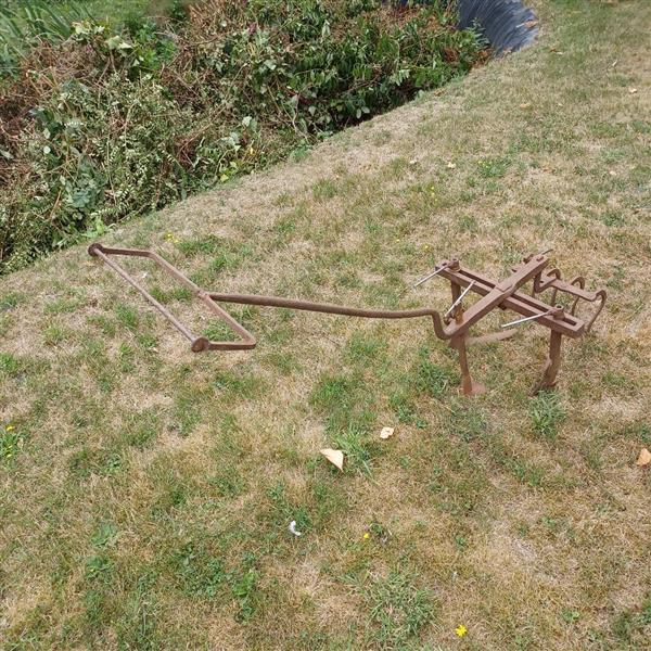 Grote foto handploeg tuin en terras tuingereedschap