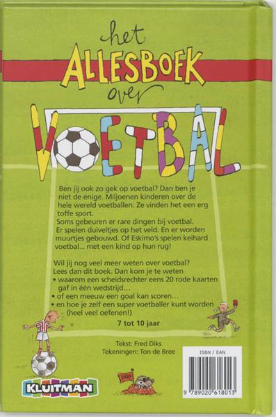 Grote foto het allesboek over voetbal het alles boek over boeken overige boeken