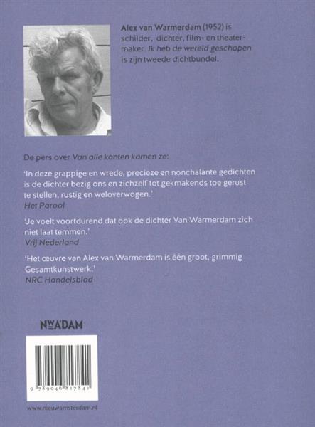 Grote foto ik heb de wereld geschapen boeken overige boeken