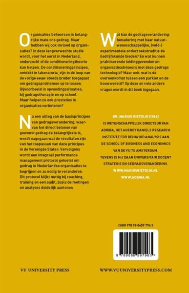 Grote foto organisaties conditioneren boeken psychologie