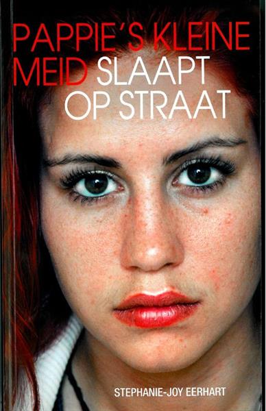 Grote foto pappies kleine meid slaapt op straat boeken hobby en vrije tijd