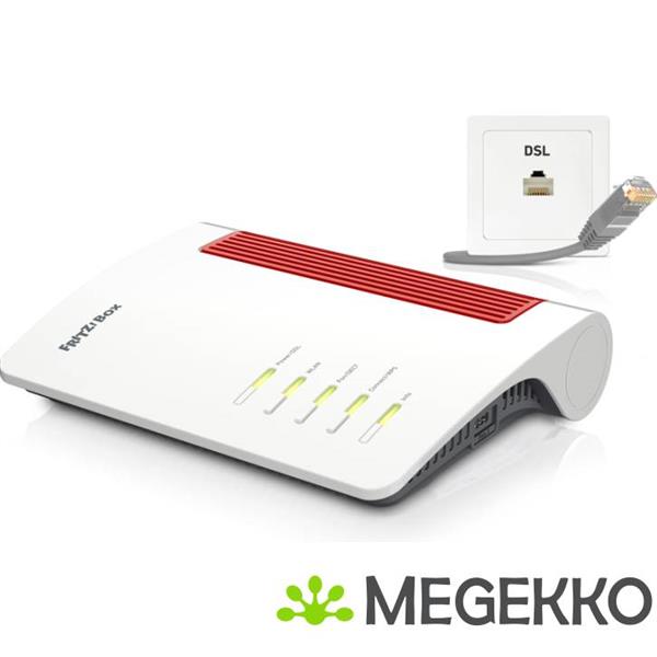 Grote foto avm fritz box 7690 draadloze router 2.5 gigabit ethernet dual band computers en software netwerkkaarten routers en switches