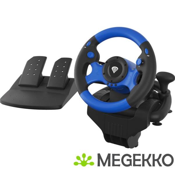 Grote foto genesis ngk 1566 seaborg 350 gaming stuurwiel met pedalen computers en software overige computers en software