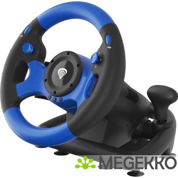 Grote foto genesis ngk 1566 seaborg 350 gaming stuurwiel met pedalen computers en software overige computers en software