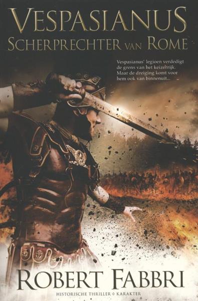 Grote foto scherprechter van rome vespasianus 2 boeken thrillers