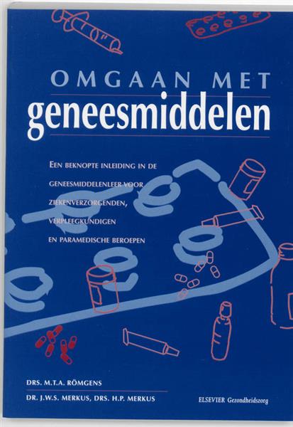Grote foto omgaan met geneesmiddelen boeken wetenschap