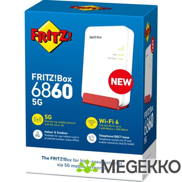 Grote foto fritz box 6860 5g computers en software netwerkkaarten routers en switches