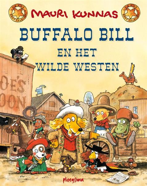 Grote foto buffalo bill en het wilde westen ploegsma kinder jeugdboeken boeken overige boeken