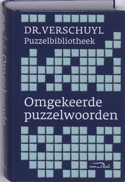 Grote foto van dale dr.verschuyl omgekeerd puzzelwoordenboek boeken hobby en vrije tijd