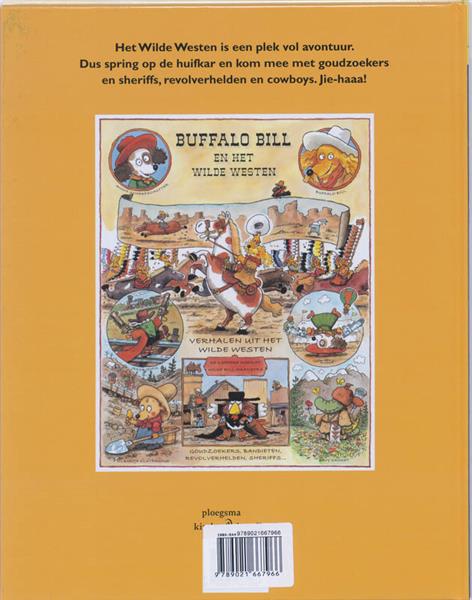 Grote foto buffalo bill en het wilde westen ploegsma kinder jeugdboeken boeken overige boeken