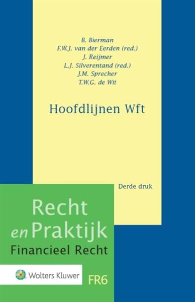 Grote foto hoofdlijnen wft recht en praktijk boeken wetenschap