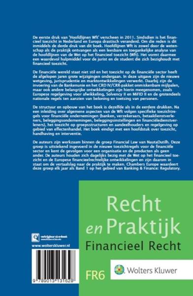 Grote foto hoofdlijnen wft recht en praktijk boeken wetenschap