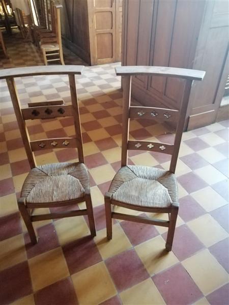 Grote foto 100 oude kerkstoelen huis en inrichting stoelen
