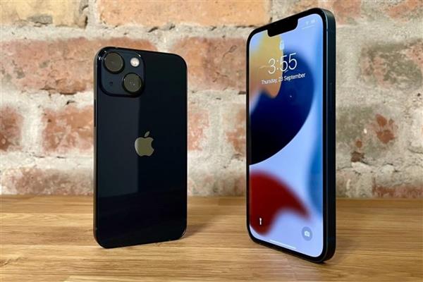 Grote foto als nieuw apple iphone 13 mini model 2021 128gb zwart 24 maanden garantie telecommunicatie apple iphone