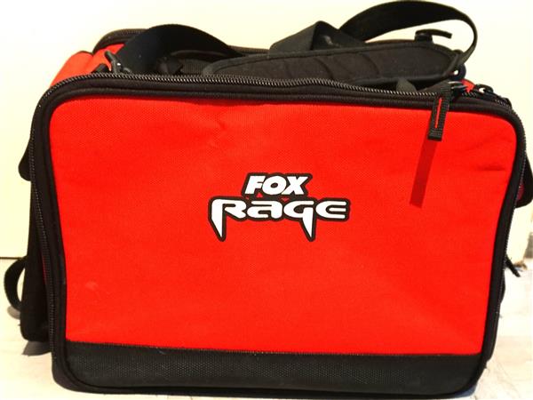 Grote foto fox rage rood zwart tas sport en fitness vissport