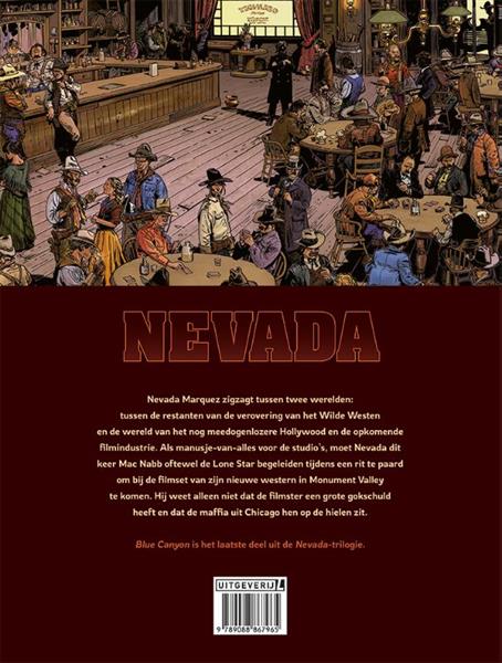 Grote foto nevada 3 blue canyon nevada 3 boeken stripboeken