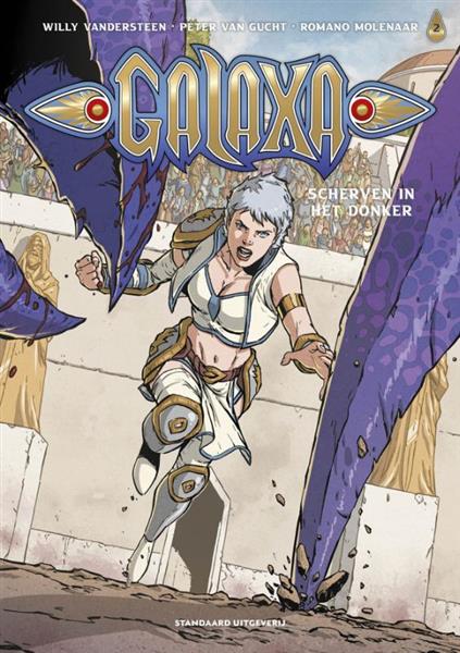 Grote foto scherven in het donker galaxa 2 boeken stripboeken