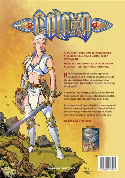 Grote foto scherven in het donker galaxa 2 boeken stripboeken