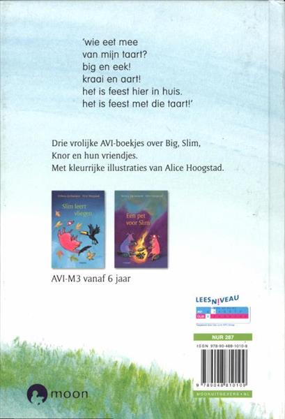 Grote foto wie wil er taart big slim en knor boeken jeugd 13 jaar en ouder