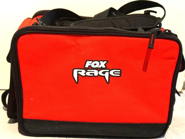 Grote foto fox rage rood zwart tas sport en fitness vissport