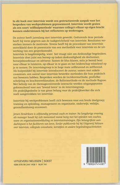 Grote foto intervisie bij werkproblemen pm reeks boeken politiek en maatschappij