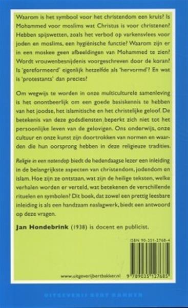 Grote foto religie in een notendop boeken overige boeken
