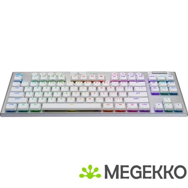 Grote foto logitech g g915 x lightspeed tkl toetsenbord draadloos wit gl tactile azerty frans computers en software toetsenborden