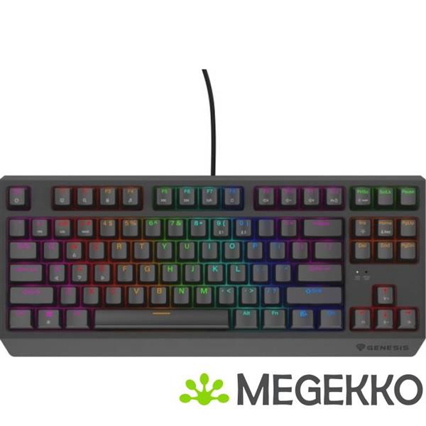 Grote foto genesis thor 230 tkl lite rgb toetsenbord zwart computers en software toetsenborden
