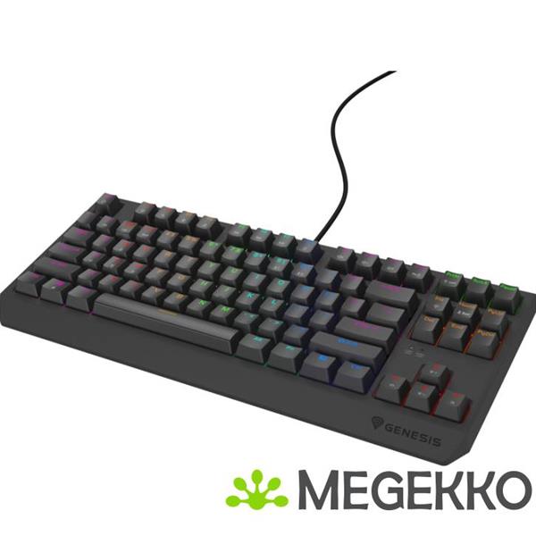 Grote foto genesis thor 230 tkl lite rgb toetsenbord zwart computers en software toetsenborden