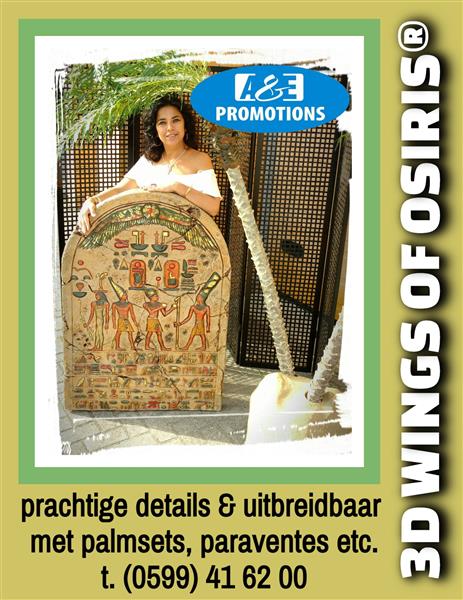 Grote foto huur pyramide egypte sffeer decors palmen etc. diensten en vakmensen bedrijfsuitjes