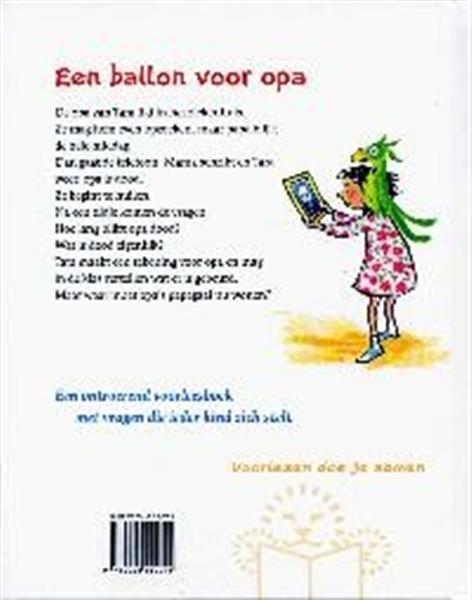 Grote foto een ballon voor opa voorlezen doe je samen boeken jeugd 13 jaar en ouder