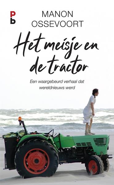 Grote foto het meisje en de tractor boeken reisverhalen
