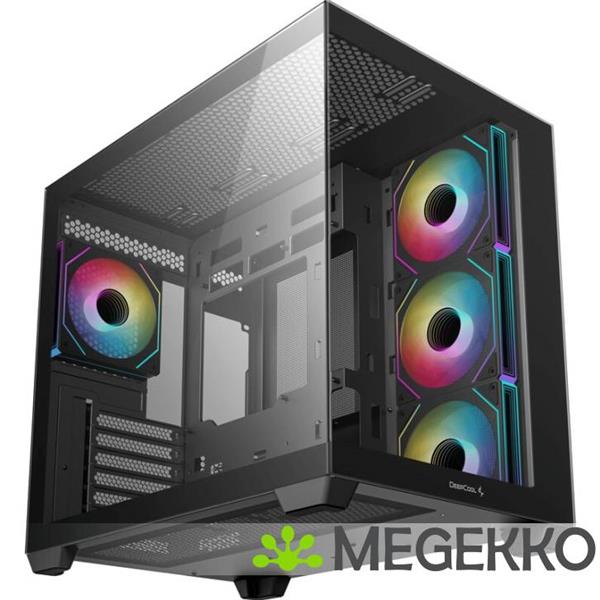 Grote foto deepcool cg530 4f computers en software behuizingen en kasten