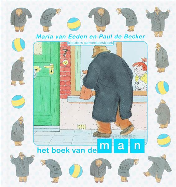 Grote foto het boek van man kleuters samenleesboek boeken jeugd 13 jaar en ouder